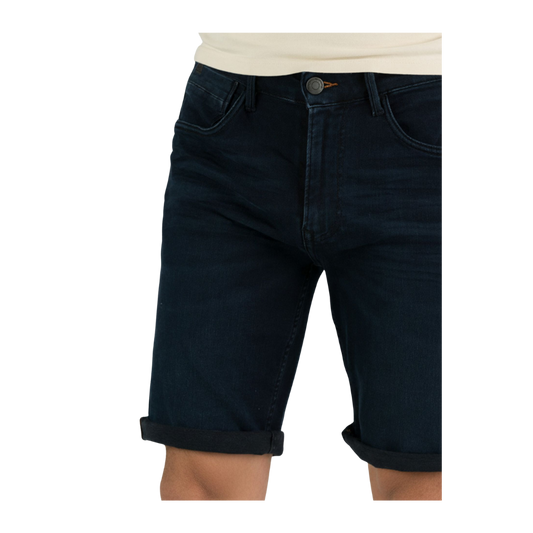 247Jeans Palm Slim Short SH04 – Heren Denim Short Blue Black Denim