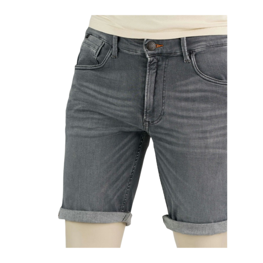 247Jeans Palm Slim Short SH03 – Heren Denim Short Blue Black Denim